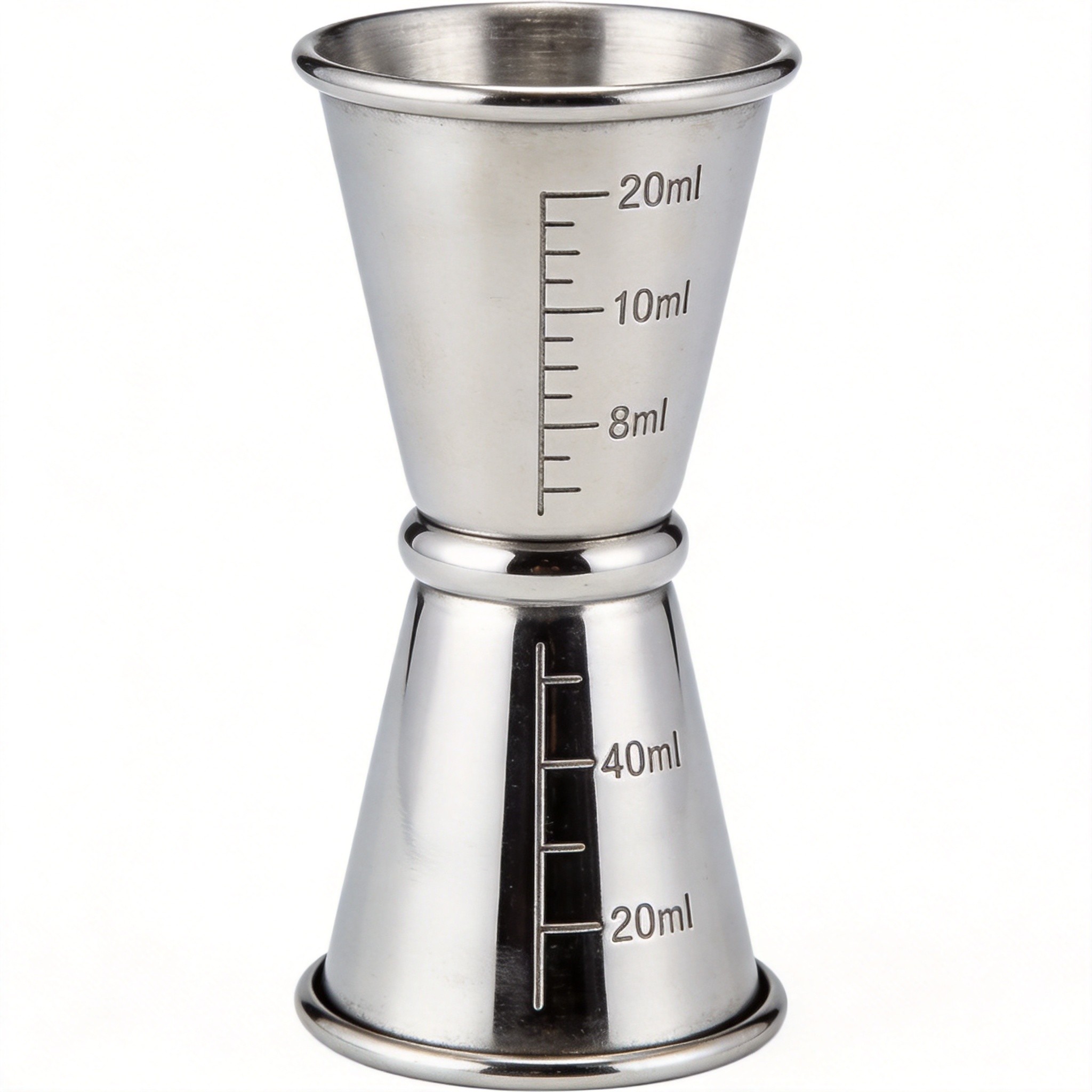 Customizable Double Slim Jigger Stainless Steel Reusable
